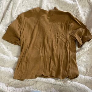 Arizona Fitted crop turtleneck shirt women’s L